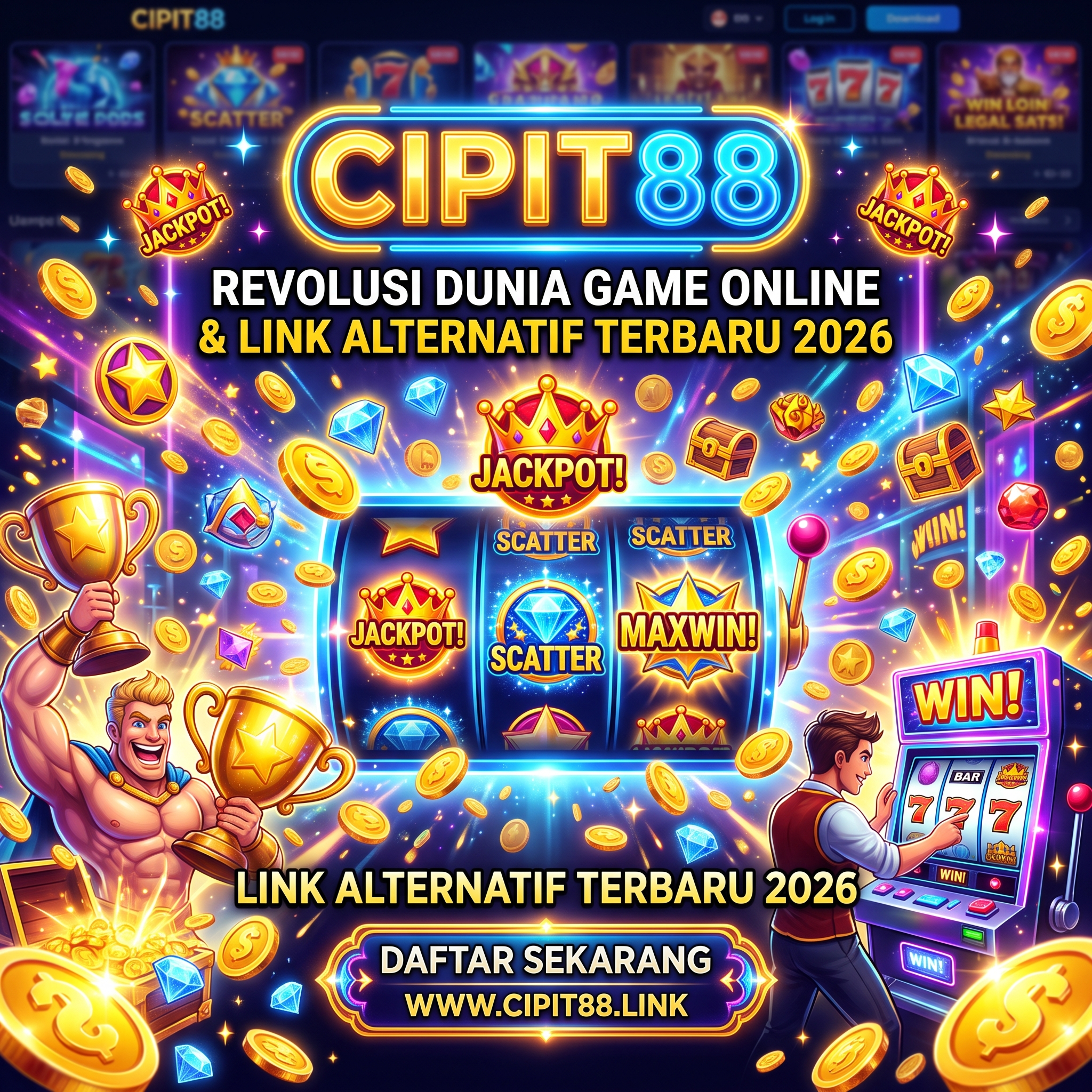 CIPIT88: Revolusi Dunia Game Online Resmi & Link Alternatif Terbaru 2026